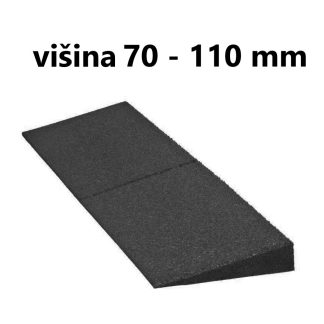 Klančina višine od 70 do 110 mm
